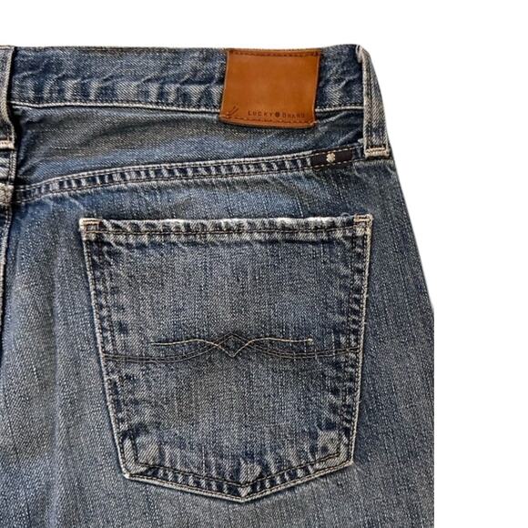 Lucky Brand Sienna Slim Boyfriend Distressed Jeans - Picture 6 of 9